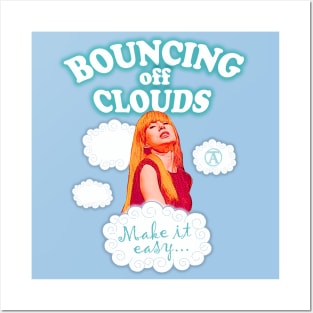 Bouncing off clouds Posters and Art